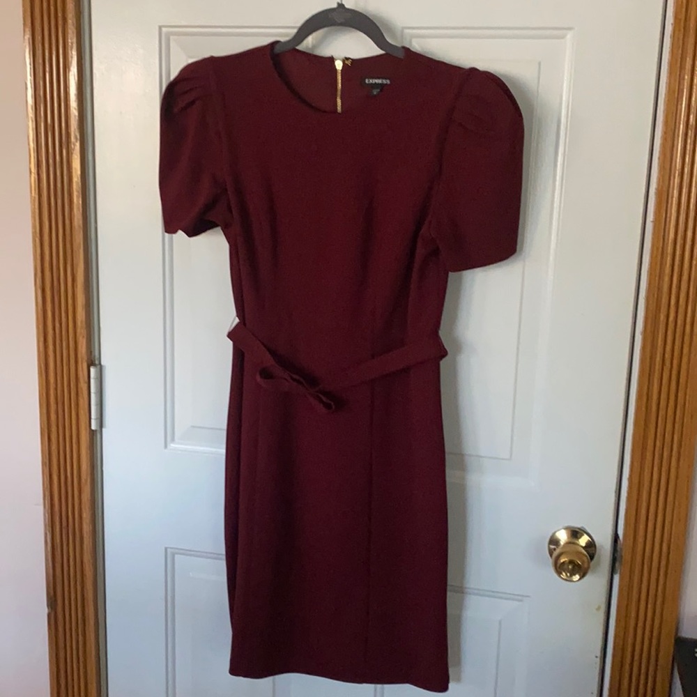 Express Burgundy dress